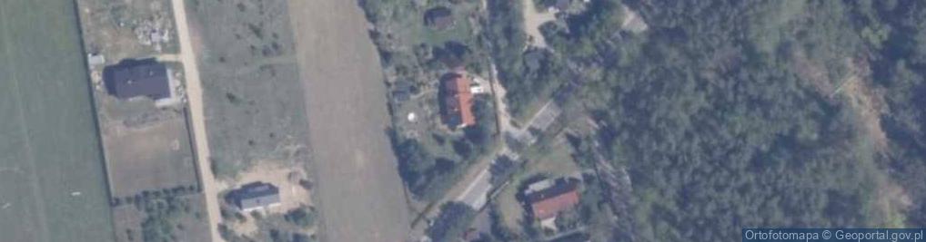 Zdjęcie satelitarne Fiołkowa ul.