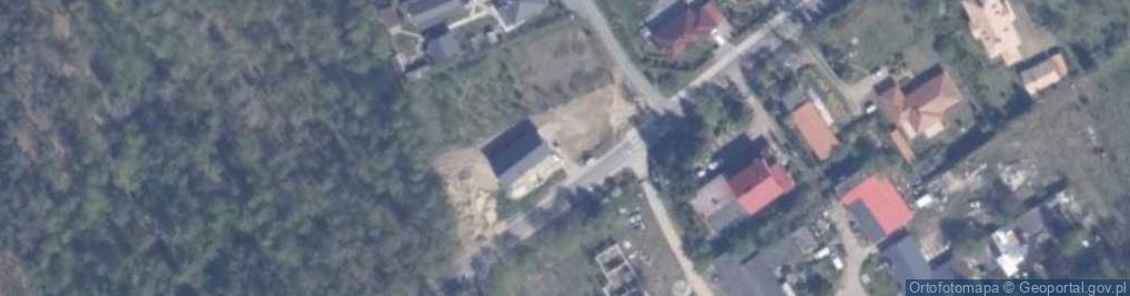 Zdjęcie satelitarne Fiołkowa ul.