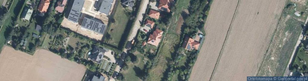 Zdjęcie satelitarne Fiołkowa ul.