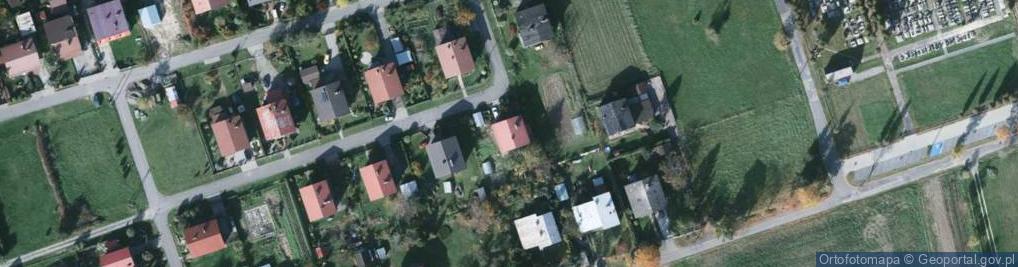Zdjęcie satelitarne Fiołków ul.