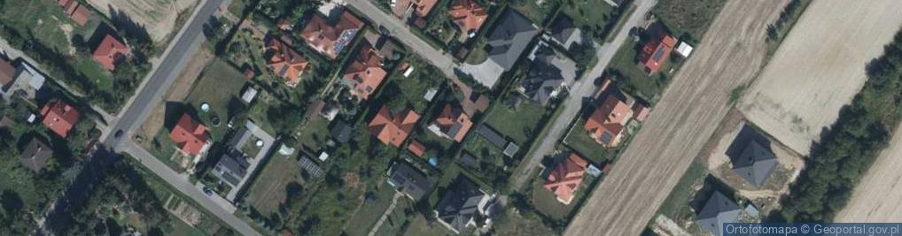 Zdjęcie satelitarne Fiołkowa ul.