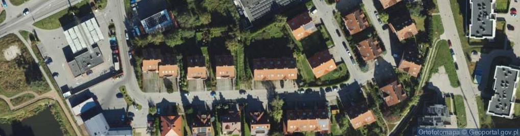 Zdjęcie satelitarne Fieldorfa-Nila Augusta Emila, gen. ul.