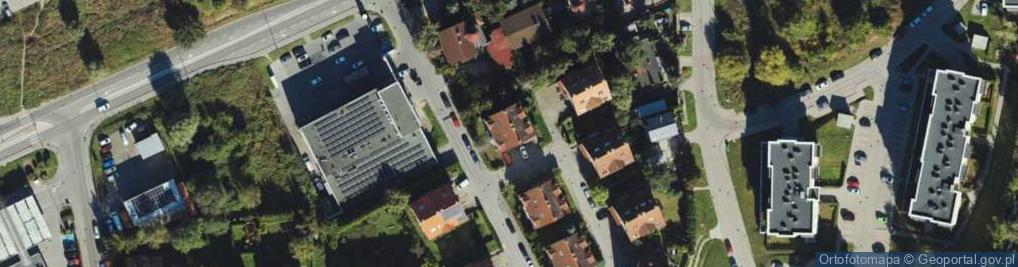 Zdjęcie satelitarne Fieldorfa-Nila Augusta Emila, gen. ul.