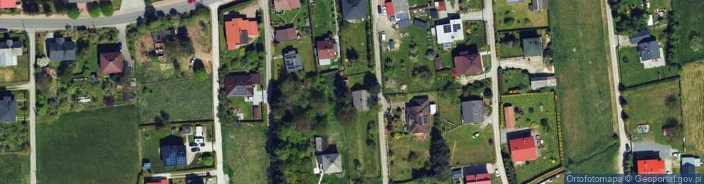 Zdjęcie satelitarne Fiołków ul.