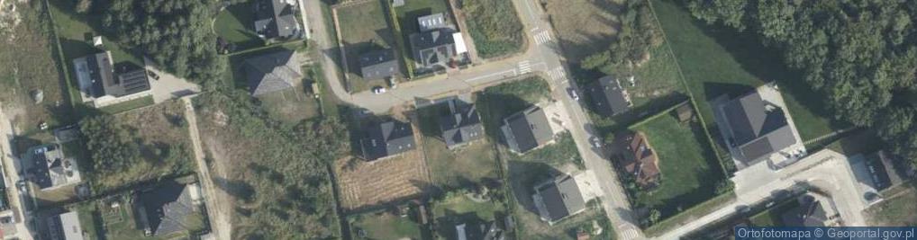 Zdjęcie satelitarne Fioletowa ul.