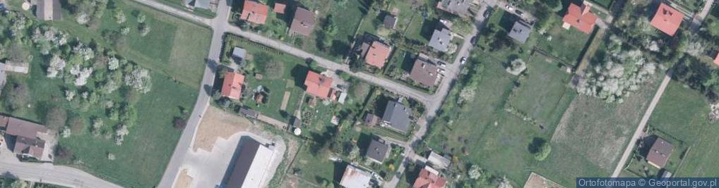 Zdjęcie satelitarne Fiołków ul.