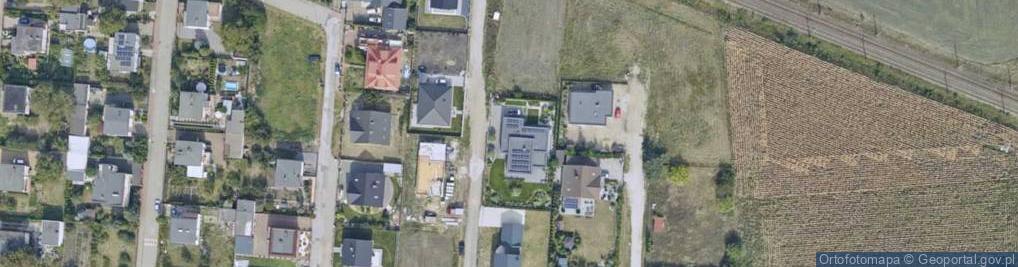 Zdjęcie satelitarne Fiołkowa ul.