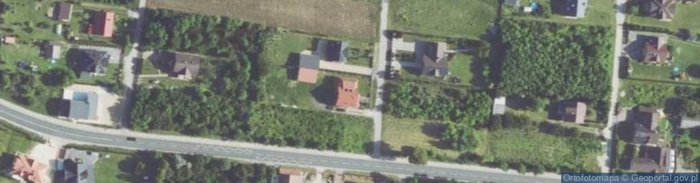 Zdjęcie satelitarne Fiołkowa ul.