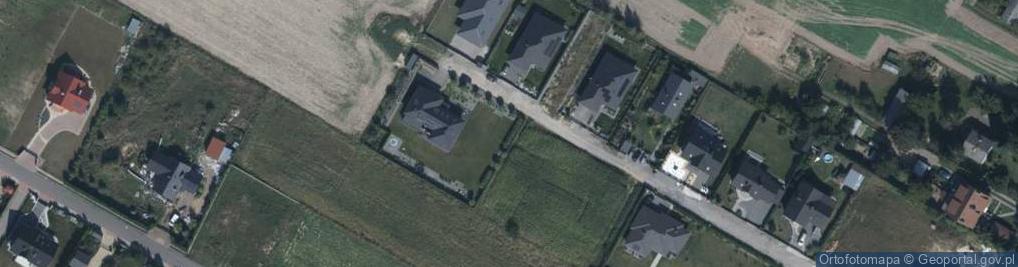 Zdjęcie satelitarne Fiołkowa ul.