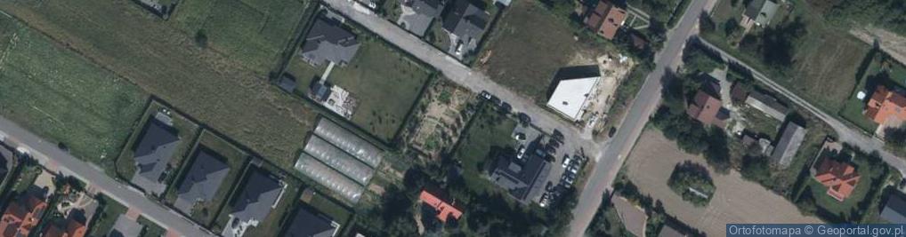 Zdjęcie satelitarne Fiołkowa ul.