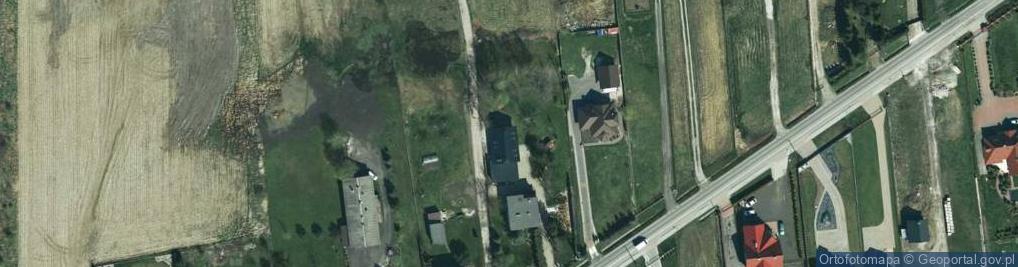 Zdjęcie satelitarne Fiołkowa ul.