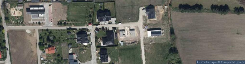 Zdjęcie satelitarne Fiołkowa ul.