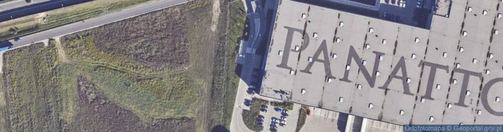 Zdjęcie satelitarne Fiołkowa ul.