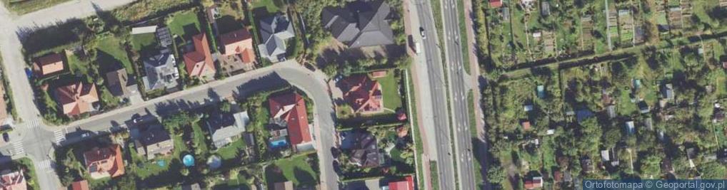 Zdjęcie satelitarne Fińska ul.