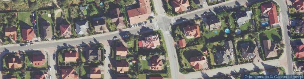 Zdjęcie satelitarne Fińska ul.