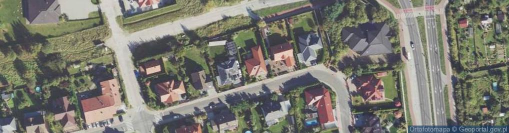 Zdjęcie satelitarne Fińska ul.