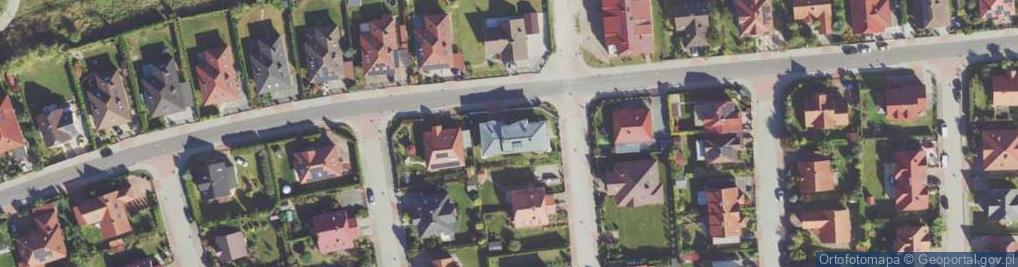 Zdjęcie satelitarne Fińska ul.