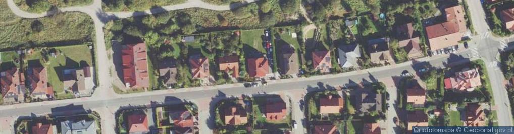 Zdjęcie satelitarne Fińska ul.