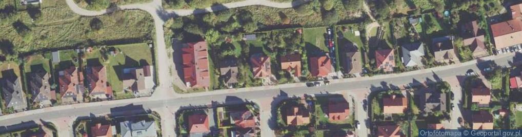Zdjęcie satelitarne Fińska ul.