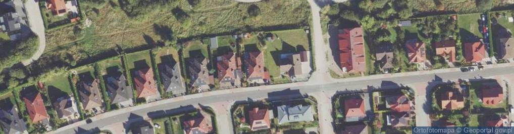 Zdjęcie satelitarne Fińska ul.