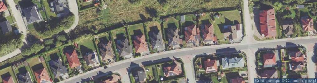 Zdjęcie satelitarne Fińska ul.
