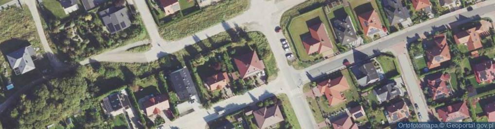 Zdjęcie satelitarne Fińska ul.