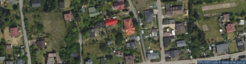 Zdjęcie satelitarne Fiołkowa ul.