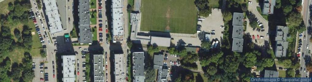 Zdjęcie satelitarne Fieldorfa-Nila Augusta Emila, gen. ul.