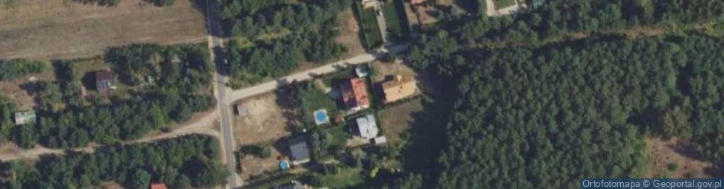 Zdjęcie satelitarne Fiołkowa ul.
