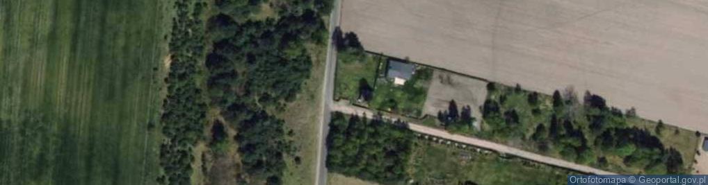 Zdjęcie satelitarne Fiołkowa ul.