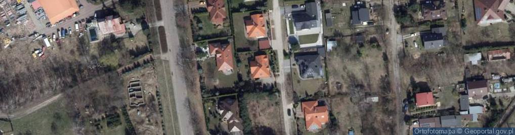Zdjęcie satelitarne Fieldorfa-Nila Augusta Emila, gen. ul.