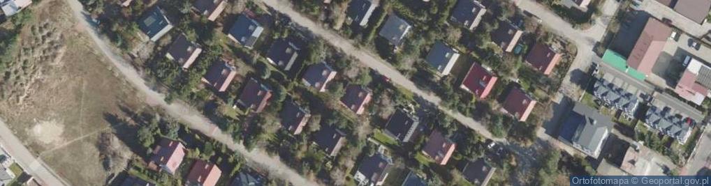 Zdjęcie satelitarne Fiołka ul.