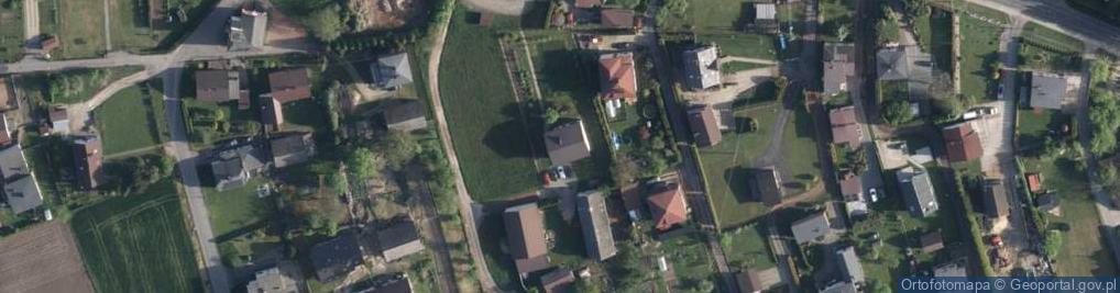 Zdjęcie satelitarne Fiołkowa ul.