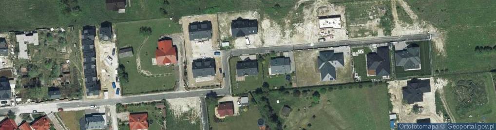 Zdjęcie satelitarne Fiołkowa ul.