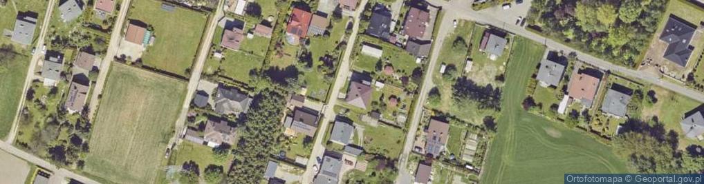 Zdjęcie satelitarne Fiołkowa ul.