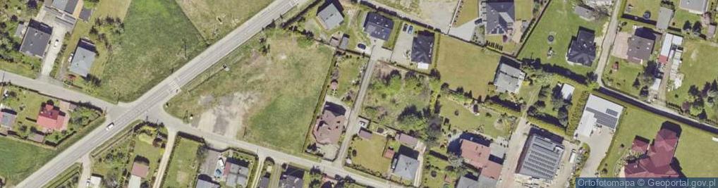Zdjęcie satelitarne Fiołkowa ul.