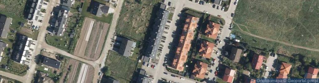 Zdjęcie satelitarne Fiołkowa ul.