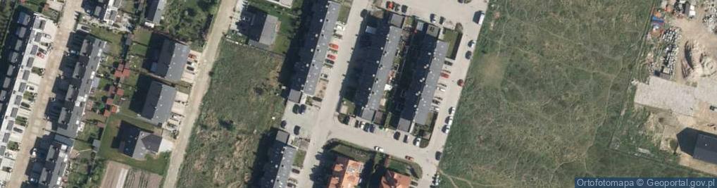Zdjęcie satelitarne Fiołkowa ul.