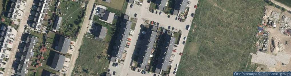 Zdjęcie satelitarne Fiołkowa ul.