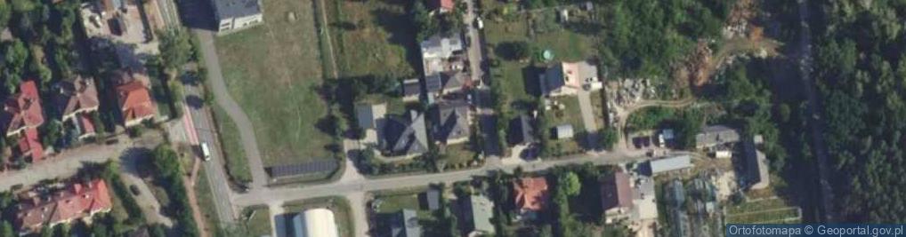 Zdjęcie satelitarne Fiołkowa ul.