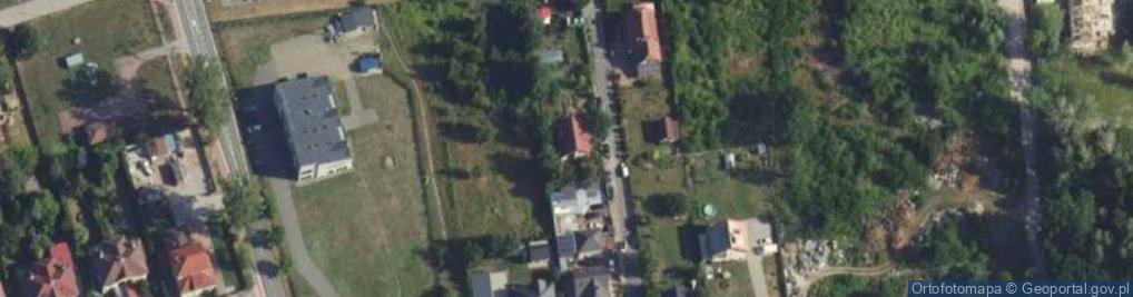Zdjęcie satelitarne Fiołkowa ul.