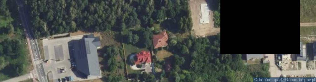 Zdjęcie satelitarne Fiołkowa ul.