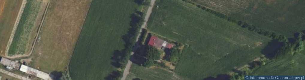 Zdjęcie satelitarne Fiołkowa ul.