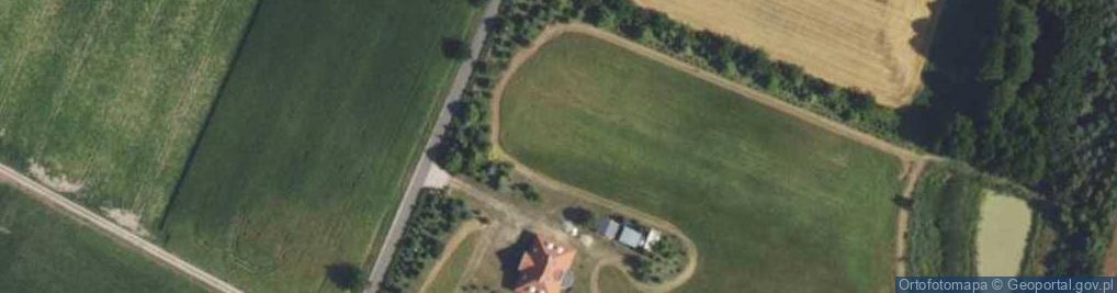 Zdjęcie satelitarne Fiołkowa ul.