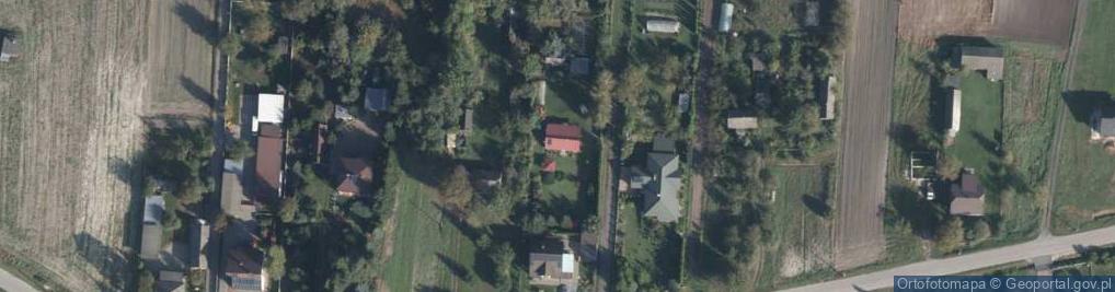 Zdjęcie satelitarne Fiołkowa ul.