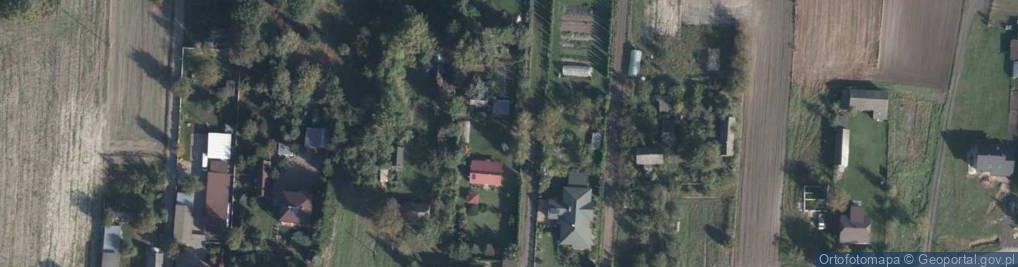 Zdjęcie satelitarne Fiołkowa ul.