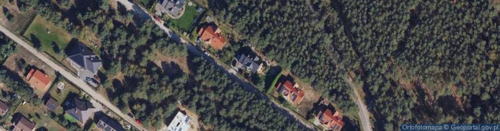 Zdjęcie satelitarne Fiołkowa ul.