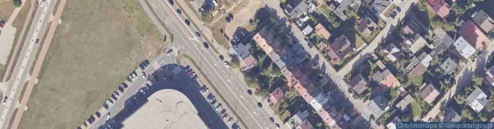 Zdjęcie satelitarne Fieldorfa-Nila Augusta Emila, gen. ul.