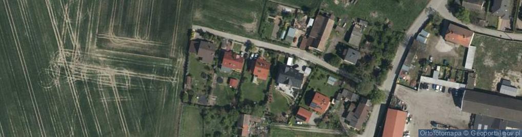 Zdjęcie satelitarne Fiołkowa ul.