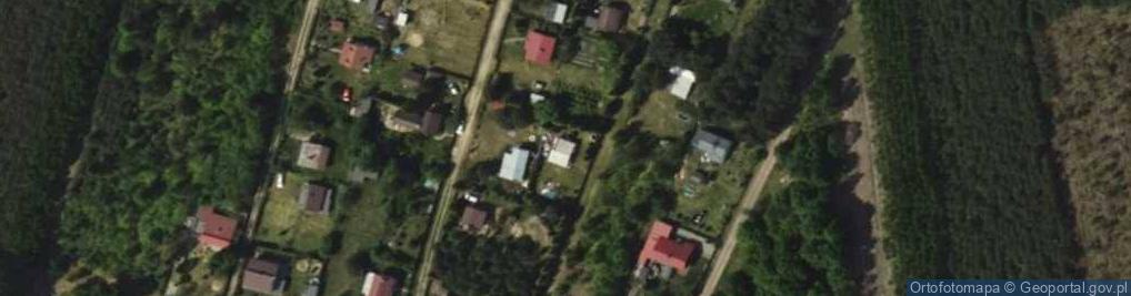 Zdjęcie satelitarne Fiołkowa ul.